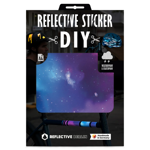 Reflective Bicycle Sticker Sheet