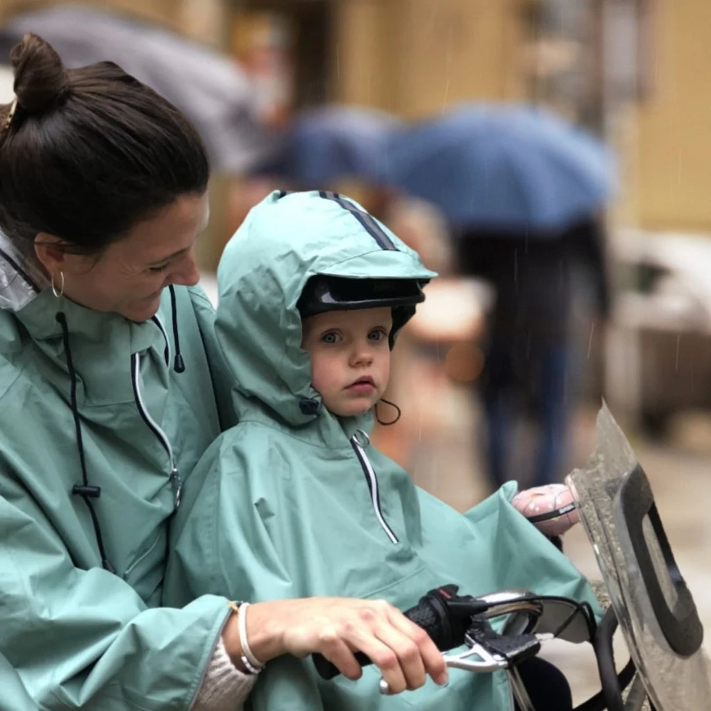 Poncho top raincoat kids